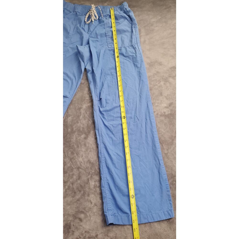 Aerie Pants Womens Sz S Blue Pull On Scrubs Medical Ladies Cotton Hospital C22-5 - Picture 2 of 10